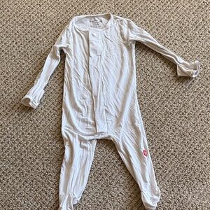 Magnetic Me Cream Kids One Piece Footie